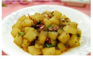 豆豉蘿蔔丁 豆豉蘿蔔丁