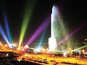 南昌秋水廣場超級噴泉