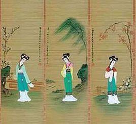 竹絲畫簾 竹絲畫簾