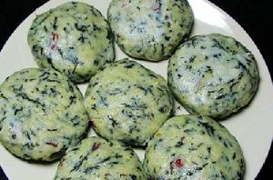 面蒿粑粑 面蒿粑粑