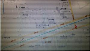 閃屏現象(用手機拍攝電腦螢幕樣張)