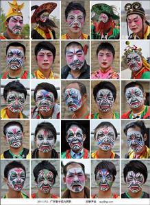 普寧泥溝英歌臉譜