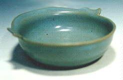 宋代汝窯天青雙耳碗 宋代汝窯天青雙耳碗