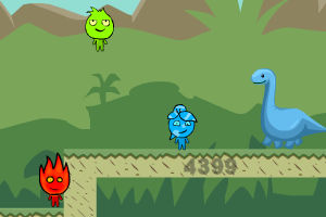 森林冰火人大戰恐龍怪