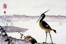 剪紙畫·鷸蚌相爭