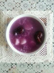 紫糯米山藥粥 紫糯米山藥粥