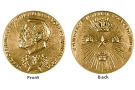 諾貝爾經濟學獎獎章