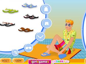 夏日海灘泳裝情侶 夏日海灘泳裝情侶