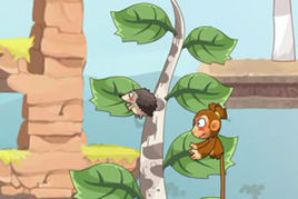 大臉猴與火刺蝟 大臉猴與火刺蝟