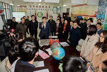 江西省省長劉奇視察藍天環保社團