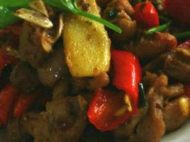 薑片燒兔肉 薑片燒兔肉