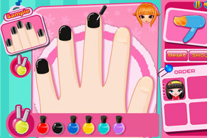可愛美甲沙龍小遊戲