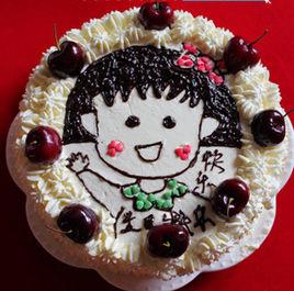 櫻桃小丸子蛋糕 櫻桃小丸子蛋糕