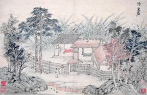 明杜瓊南別墅圖卷 明杜瓊南別墅圖卷