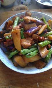 茄子五花肉