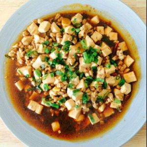 小蔥肉沫燒豆腐 小蔥肉沫燒豆腐