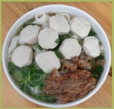 潮州肉丸滾菜心湯 潮州肉丸滾菜心湯