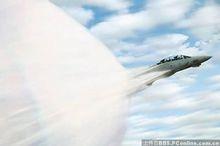 飛機突破音障的瞬間