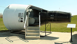 位於尼爾·阿母斯特朗航空宇航博物館的雙子座飛船複製品