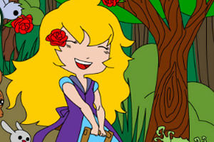 森林中的少女 森林中的少女