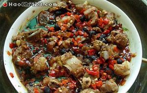 豆豉蒸肉排 豆豉蒸肉排