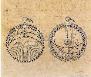 清康熙御製銅鍍金簡平儀