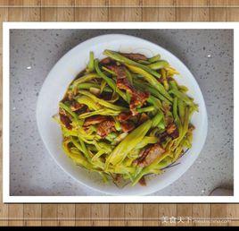 黃花菜炒肉 黃花菜炒肉