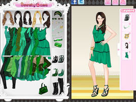 休閒的綠色 休閒的綠色