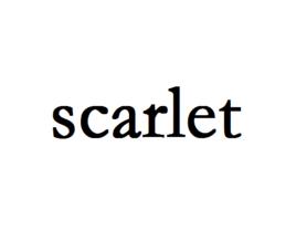 scarlet[英語單詞]