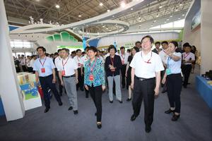 領導視察展會圖片