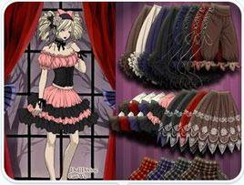 蕾絲哥特風洛麗塔 蕾絲哥特風洛麗塔