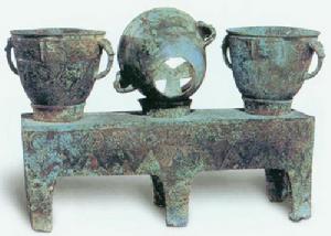 商三聯甗 商三聯甗