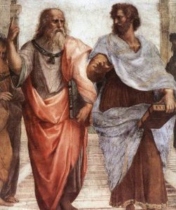 柏拉圖和亞里士多德