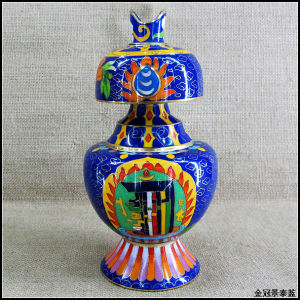 景泰藍淨水瓶 景泰藍淨水瓶