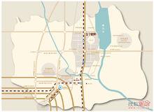 魯能&middot;7號院樓盤地理位置圖