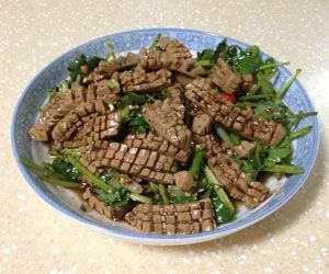 涼拌腰花 涼拌腰花