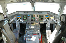 E-190客機駕駛艙