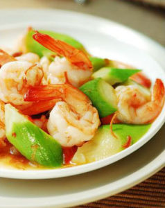 絲瓜燴蝦仁 絲瓜燴蝦仁