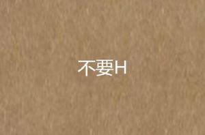 不要H 不要H