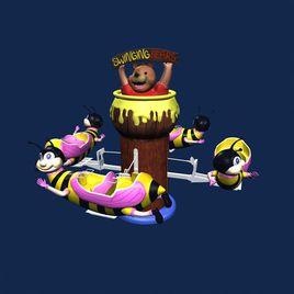 小熊糖罐槓桿飛機 小熊糖罐槓桿飛機