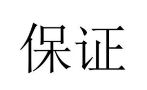 保證[法律詞語]