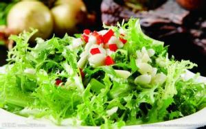 杏仁拌苦菊 杏仁拌苦菊