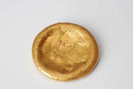 西漢“阮”銘金餅 西漢“阮”銘金餅