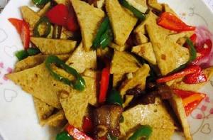 辣炒千頁豆腐 辣炒千頁豆腐