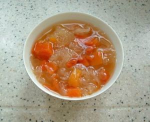 木瓜白木耳羹 木瓜白木耳羹