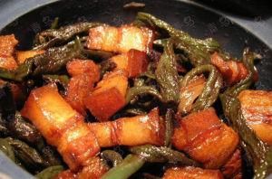 紅燒肉燉豆角 紅燒肉燉豆角