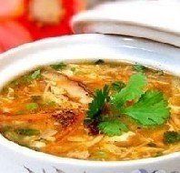 酸辣豆腐蛋花湯 酸辣豆腐蛋花湯