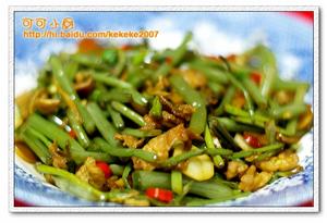 什錦山菜炒肉 什錦山菜炒肉