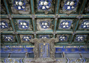 重華宮花卉天花