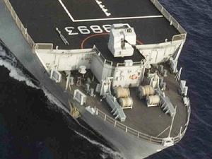 艦首主炮(改裝前)